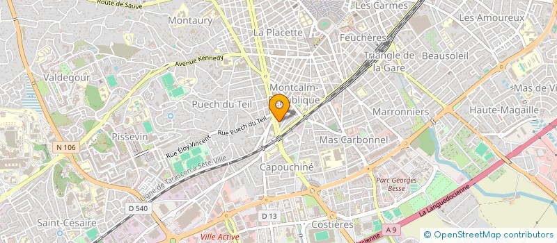 localisation de l'entreprise MONSIEUR ANTOINE MAIO  NIMES