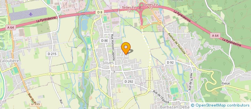 localisation de l'entreprise MONSIEUR ANTOINE MAIO  SOUES