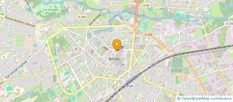 localisation de l'entreprise MONSIEUR ANTOINE MAIRE  ORVILLE