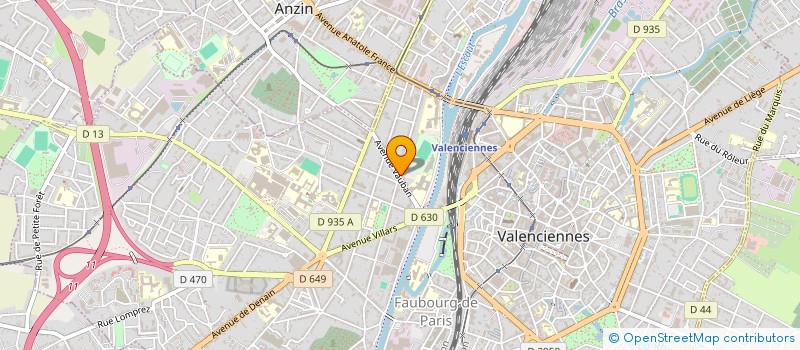 localisation de l'entreprise MONSIEUR ANTOINE MAISONNEUVE à VALENCIENNES