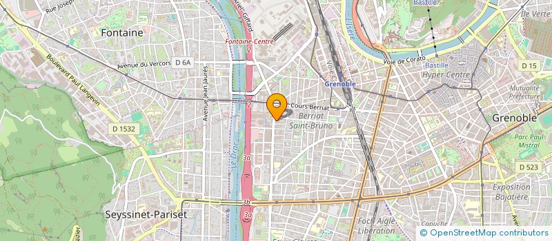 localisation de l'entreprise MONSIEUR ANTOINE MALAPONTI à GRENOBLE