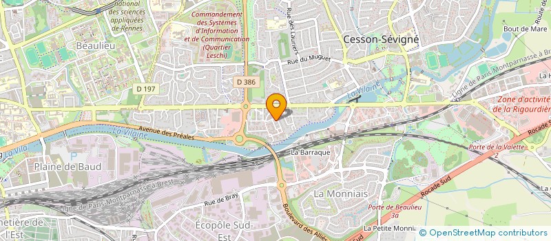 localisation de l'entreprise MONSIEUR ANTOINE MALECOT  CESSON-SEVIGNE