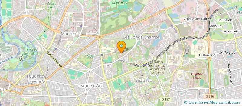 localisation de l'entreprise MONSIEUR ANTOINE MALLE  RENNES