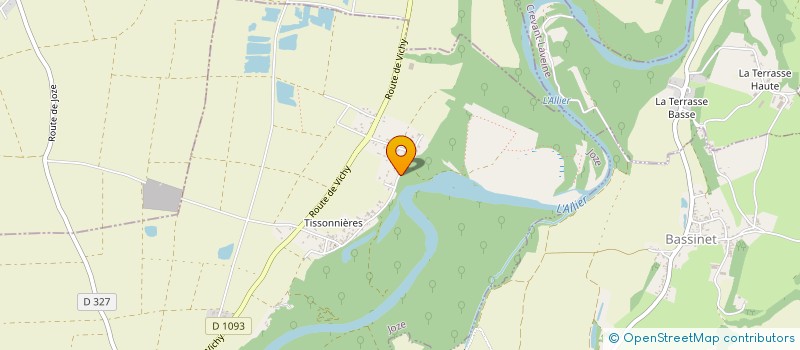 localisation de l'entreprise MONSIEUR ANTOINE MALLERET  JOZE