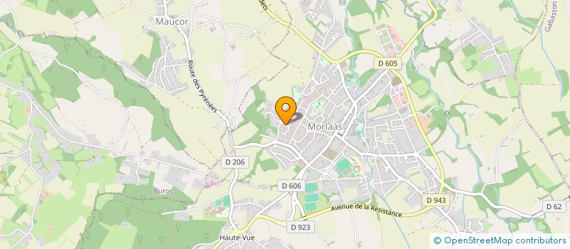 localisation de l'entreprise MONSIEUR ANTOINE MALTA  MORLAAS