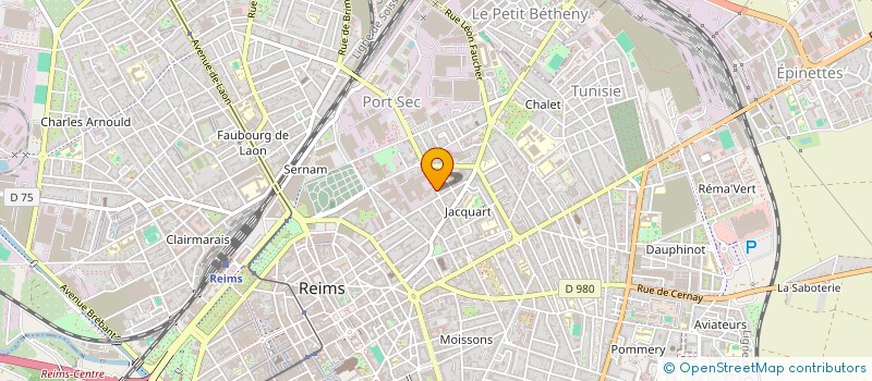 localisation de l'entreprise MONSIEUR ANTOINE MANDRA  REIMS