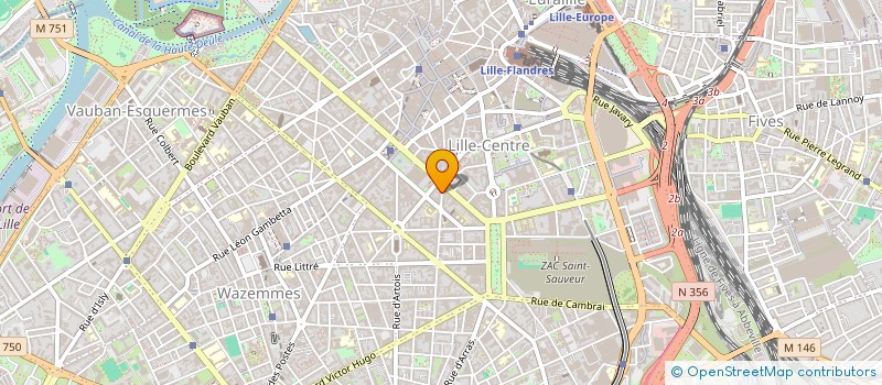 localisation de l'entreprise MONSIEUR ANTOINE MANIER à LILLE