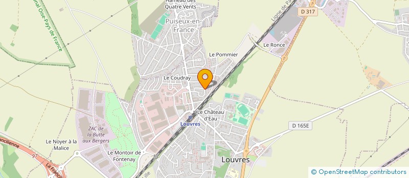 localisation de l'entreprise MONSIEUR ANTOINE MANO à LOUVRES
