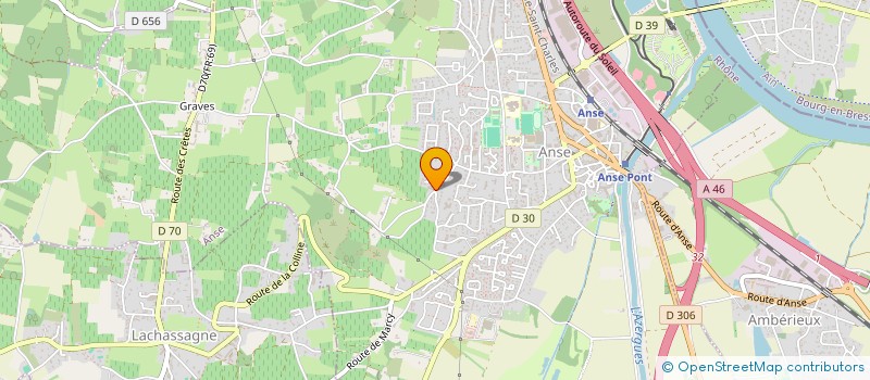 localisation de l'entreprise MONSIEUR ANTOINE MANOURY  FONTAINES-SUR-SAONE