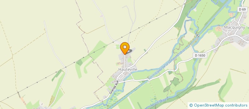 localisation de l'entreprise MONSIEUR ANTOINE MANSARD  HAUTEVILLE