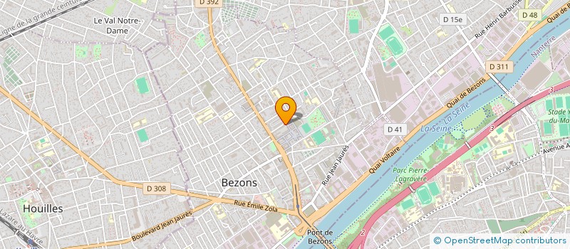 localisation de l'entreprise MONSIEUR ANTOINE MARCHESIELLO  BEZONS