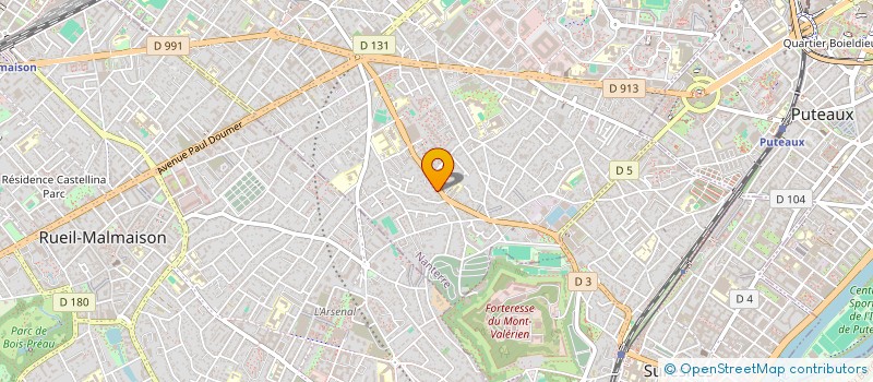 localisation de l'entreprise MONSIEUR ANTOINE MARCINIAK  NANTERRE