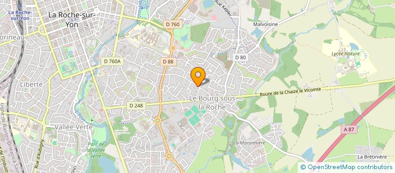 localisation de l'entreprise MONSIEUR ANTOINE MARCOS à LA ROCHE-SUR-YON