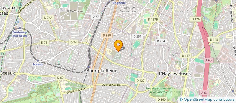 localisation de l'entreprise MONSIEUR ANTOINE MARIE à BOURG-LA-REINE
