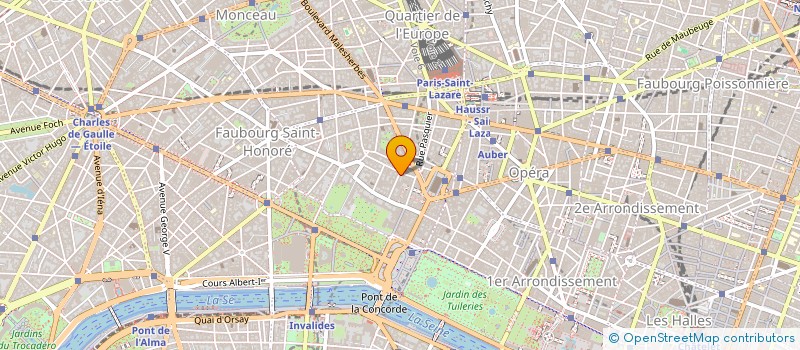 localisation de l'entreprise MONSIEUR ANTOINE MARIE JEAN FAVERIS  PARIS