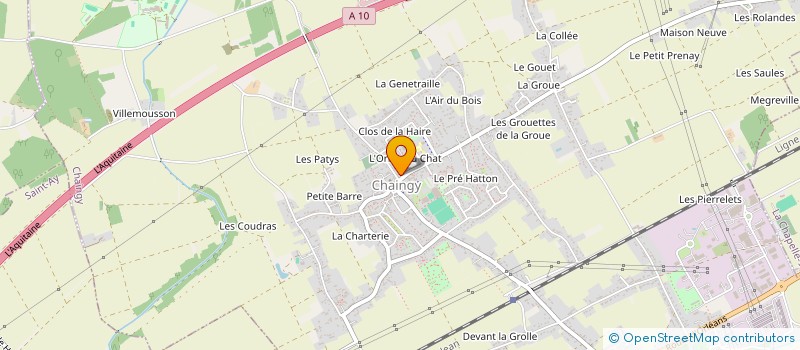 localisation de l'entreprise MONSIEUR ANTOINE MARINHO à CHAINGY