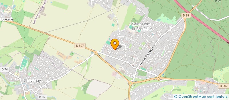 localisation de l'entreprise MONSIEUR ANTOINE MARIONNEAU  SAINT-NOM-LA-BRETECHE