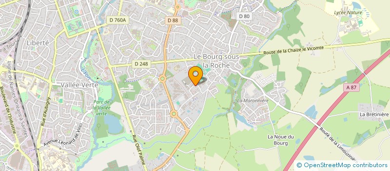 localisation de l'entreprise MONSIEUR ANTOINE MARIONNEAU à LA ROCHE-SUR-YON
