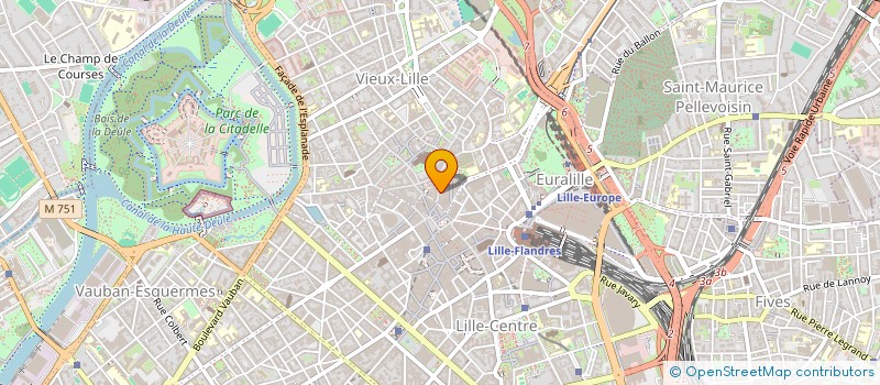 localisation de l'entreprise MONSIEUR ANTOINE MARQUANT à LILLE