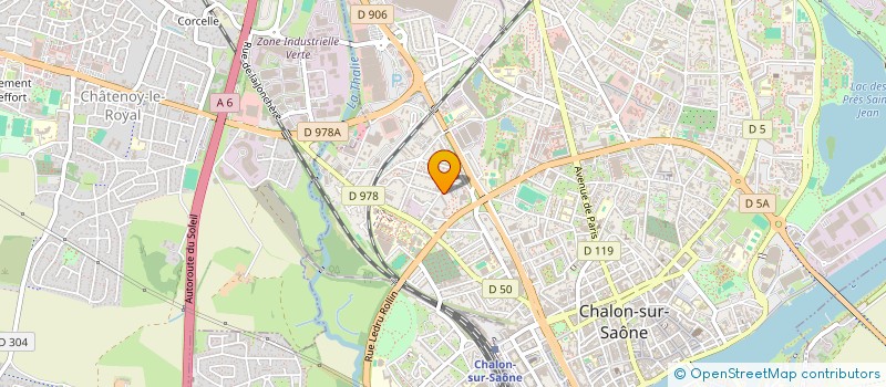 localisation de l'entreprise MONSIEUR ANTOINE MARSEILLE à CHALON-SUR-SAONE