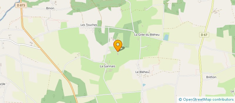 localisation de l'entreprise MONSIEUR ANTOINE MARTEL  BAINS-SUR-OUST