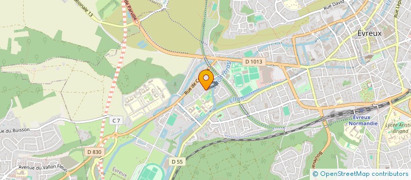 localisation de l'entreprise MONSIEUR ANTOINE MARTHY  EVREUX