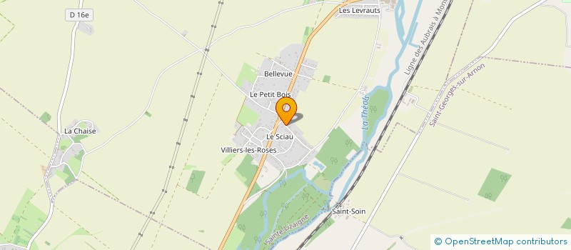 localisation de l'entreprise MONSIEUR ANTOINE MARTIN à SAINTE-LIZAIGNE