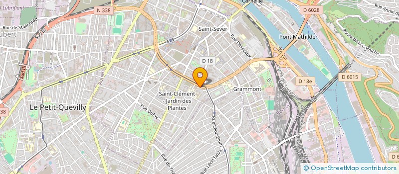 localisation de l'entreprise MONSIEUR ANTOINE MARTIN à ROUEN