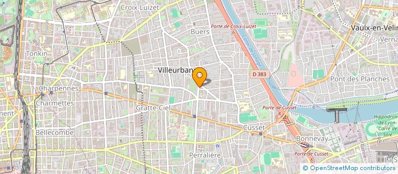 localisation de l'entreprise MONSIEUR ANTOINE MARTIN à VILLEURBANNE