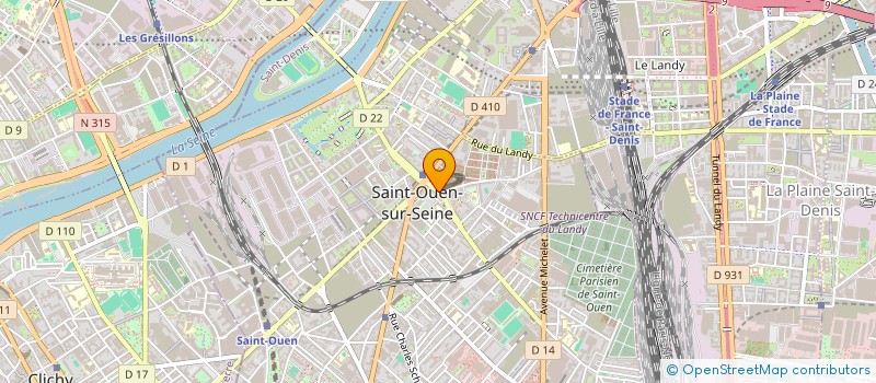 localisation de l'entreprise MONSIEUR ANTOINE MARTIN à SAINT-OUEN-SUR-SEINE