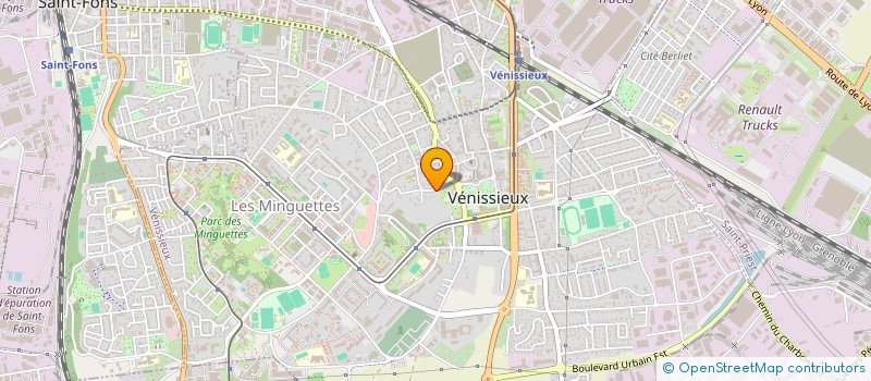 localisation de l'entreprise MONSIEUR ANTOINE MARTINEZ à VENISSIEUX