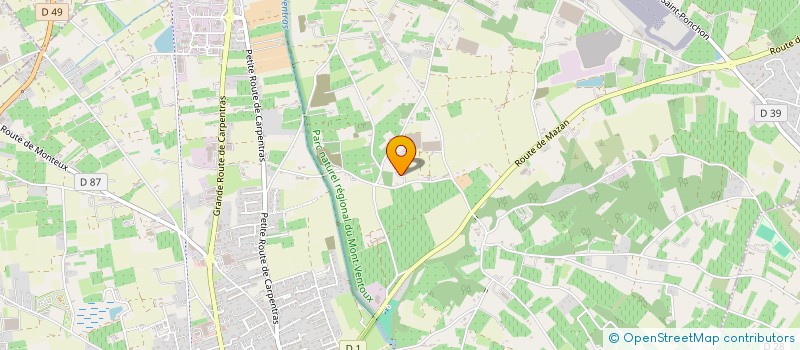 localisation de l'entreprise MONSIEUR ANTOINE MARTINEZ à PERNES-LES-FONTAINES