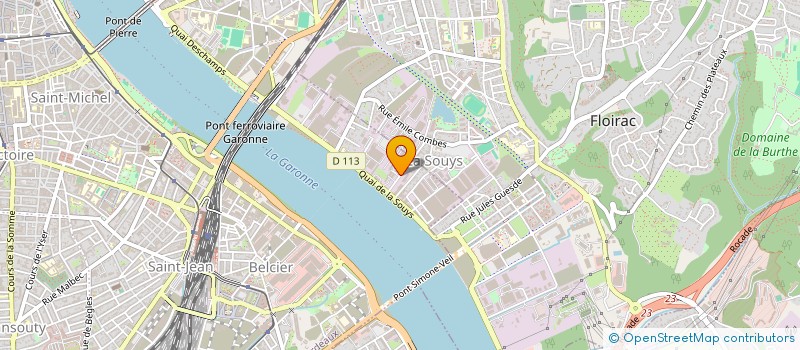 localisation de l'entreprise MONSIEUR ANTOINE MARTINEZ  BORDEAUX