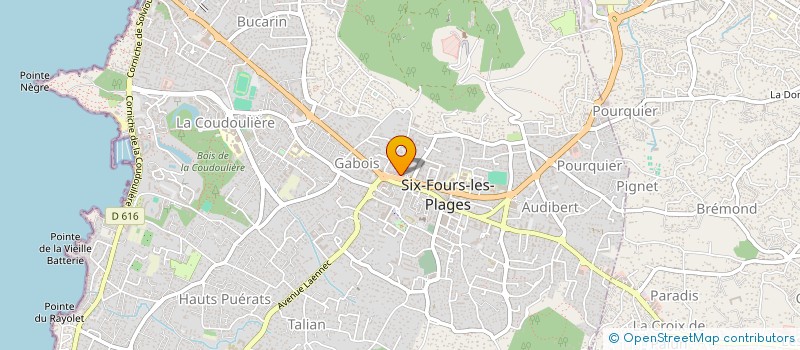 localisation de l'entreprise MONSIEUR ANTOINE MAS SAINT-GUIRAL à SIX-FOURS-LES-PLAGES
