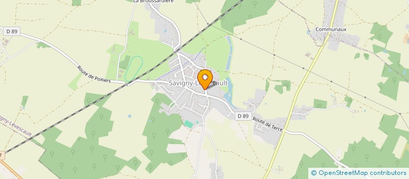 localisation de l'entreprise MONSIEUR ANTOINE MASSE  SAVIGNY-LEVESCAULT