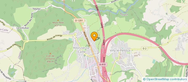 localisation de l'entreprise MONSIEUR ANTOINE MASSET  DEUX-GROSNES