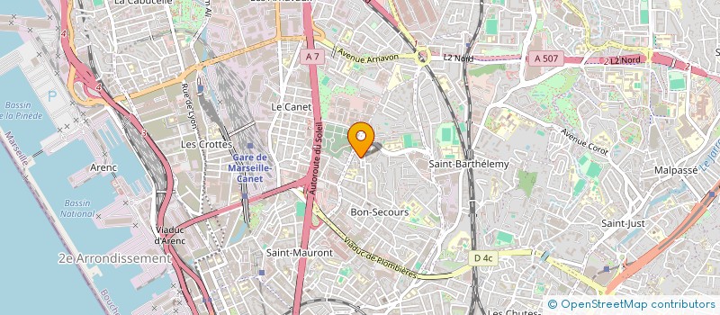 localisation de l'entreprise MONSIEUR ANTOINE MATACCHIONE à MARSEILLE