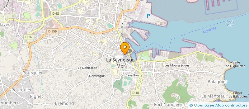 localisation de l'entreprise MONSIEUR ANTOINE MATEO à LA SEYNE-SUR-MER