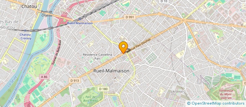 localisation de l'entreprise MONSIEUR ANTOINE MATEO-SANS à RUEIL-MALMAISON