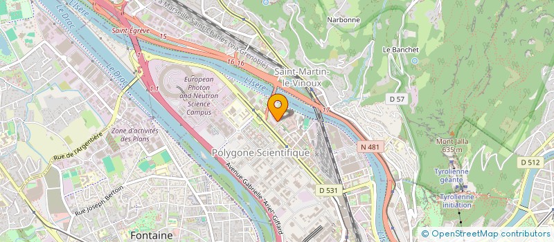 localisation de l'entreprise MONSIEUR ANTOINE MATHIAS  FONTAINE