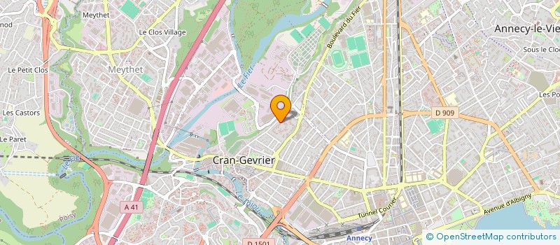 localisation de l'entreprise MONSIEUR ANTOINE MATTRAS  ANNECY