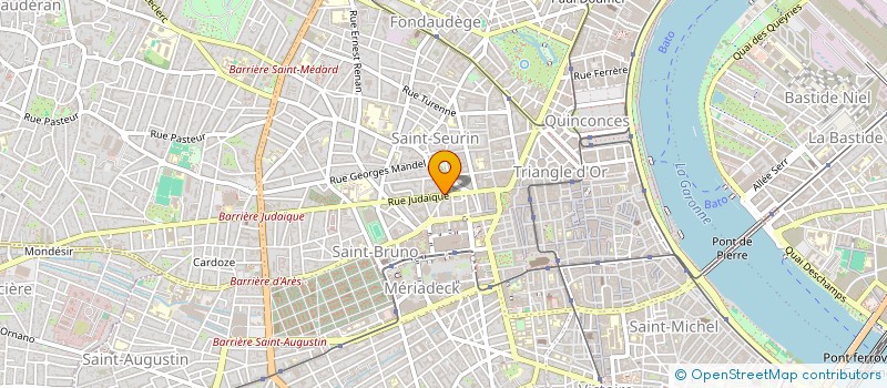 localisation de l'entreprise MONSIEUR ANTOINE MAUFRANGEAS à BORDEAUX