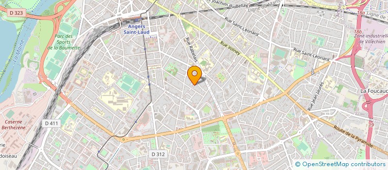 localisation de l'entreprise MONSIEUR ANTOINE MAUPERTUIS à ANGERS