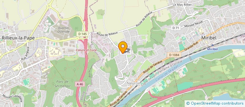localisation de l'entreprise MONSIEUR ANTOINE MAURICE à NEYRON