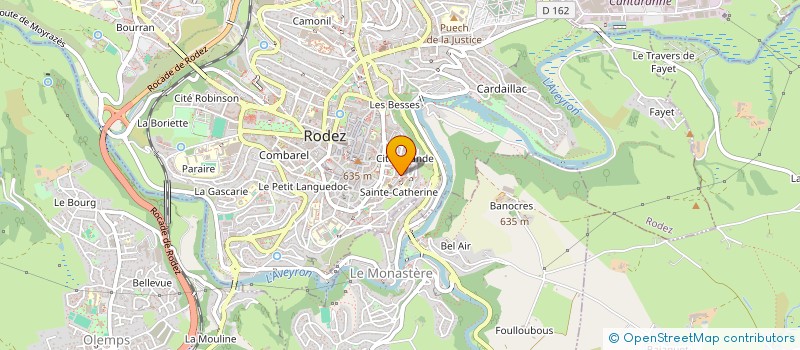 localisation de l'entreprise MONSIEUR ANTOINE MAURY à RODEZ
