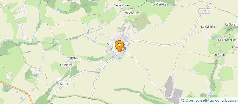 localisation de l'entreprise MONSIEUR ANTOINE MAYAT  VILLAINES-LA-CARELLE