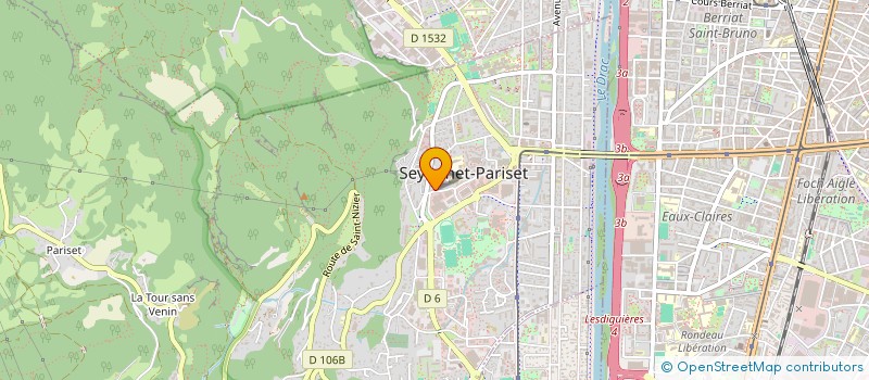 localisation de l'entreprise MONSIEUR ANTOINE MAZELLA à SEYSSINET-PARISET
