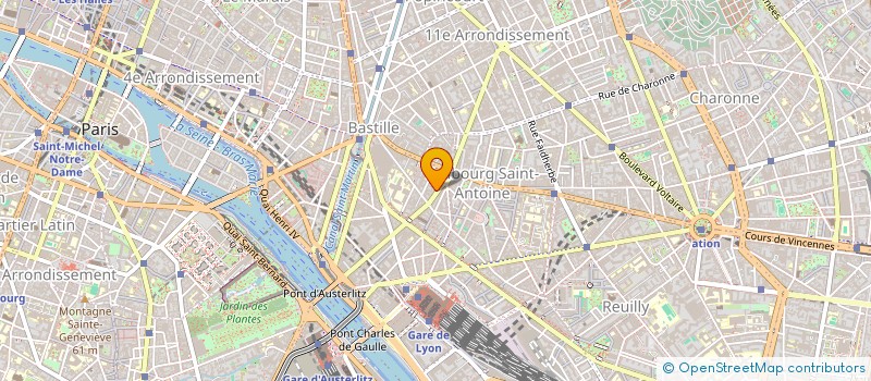 localisation de l'entreprise MONSIEUR ANTOINE MEDINA  PARIS