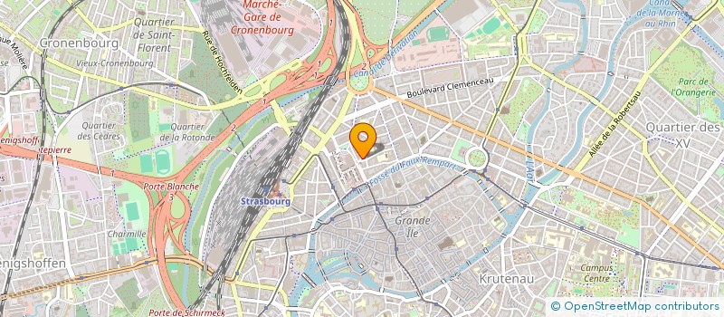 localisation de l'entreprise MONSIEUR ANTOINE MEIJER à STRASBOURG