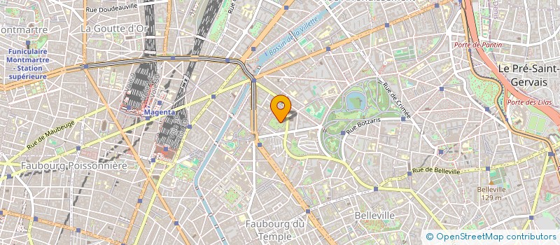 localisation de l'entreprise MONSIEUR ANTOINE MEILHAC  PARIS